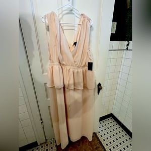 Eloquii blush dress